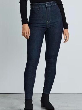 Everlane the Way High Skinny Jean Dark Blue Jeans - Women